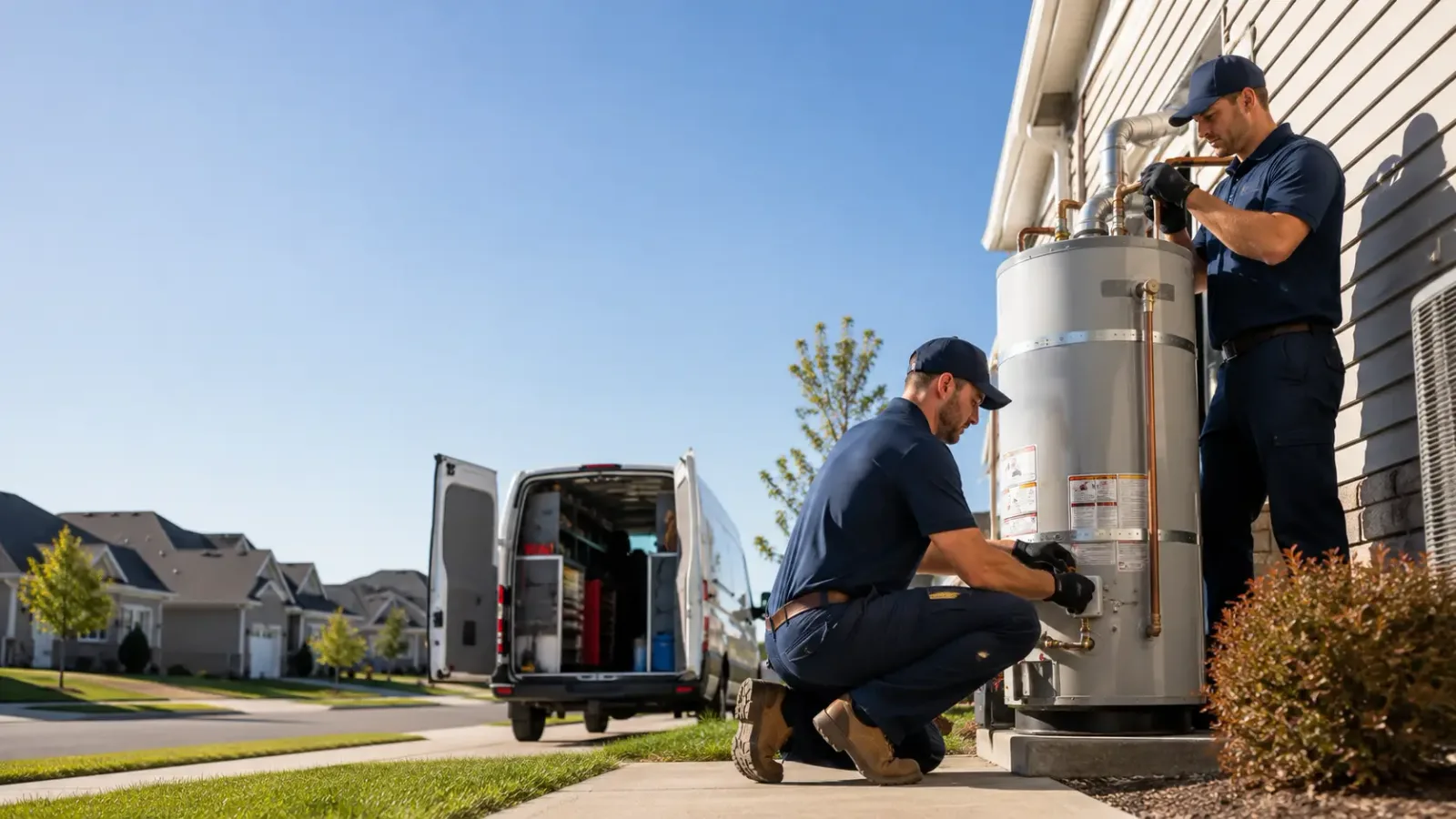 Water Heater Installation in West Unity, OH